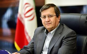 تصویر همتی رئیس بانک مرکزی ایران