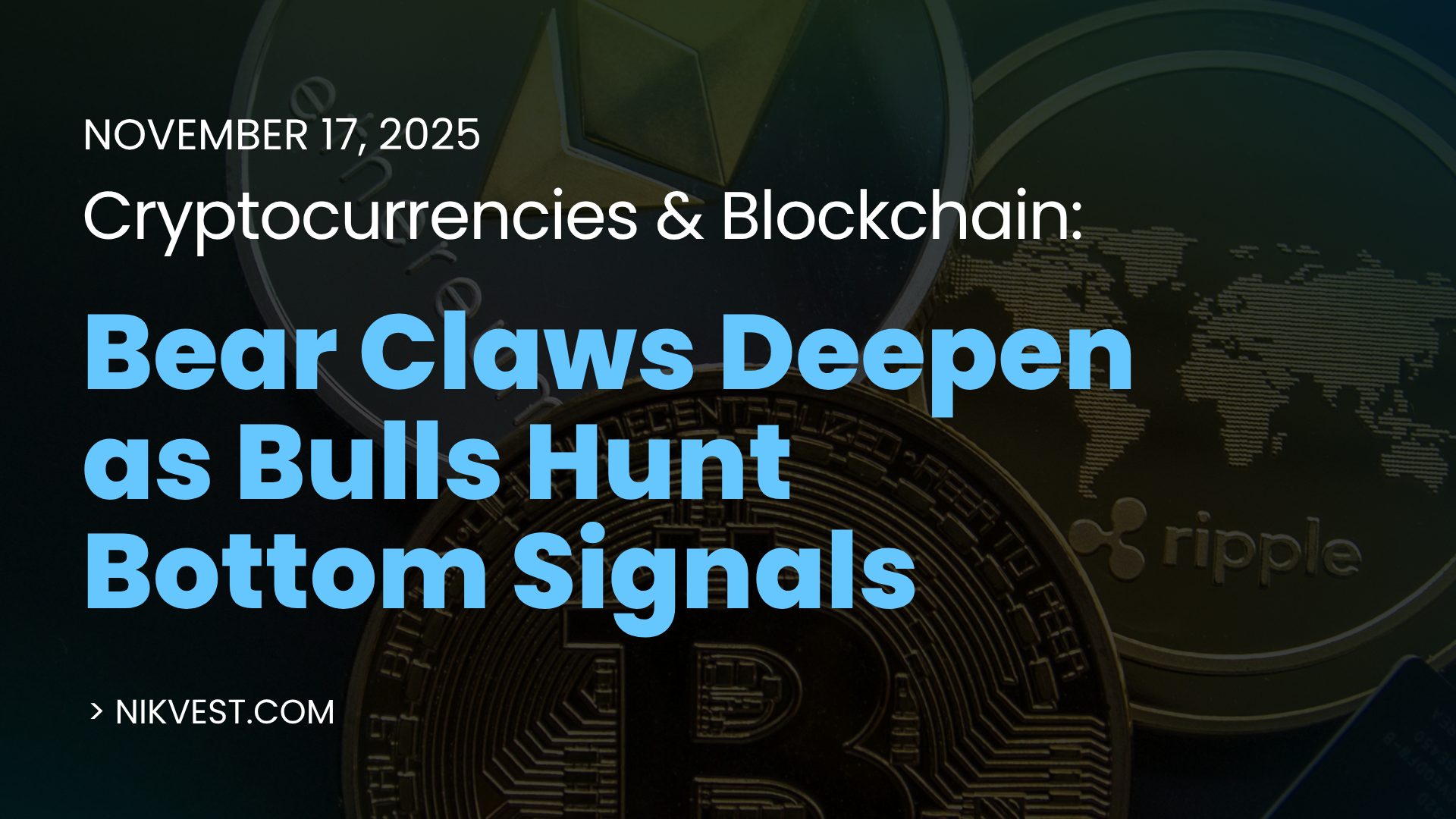 Crypto: Fear Grips the Market as Majors Hunt for Floors