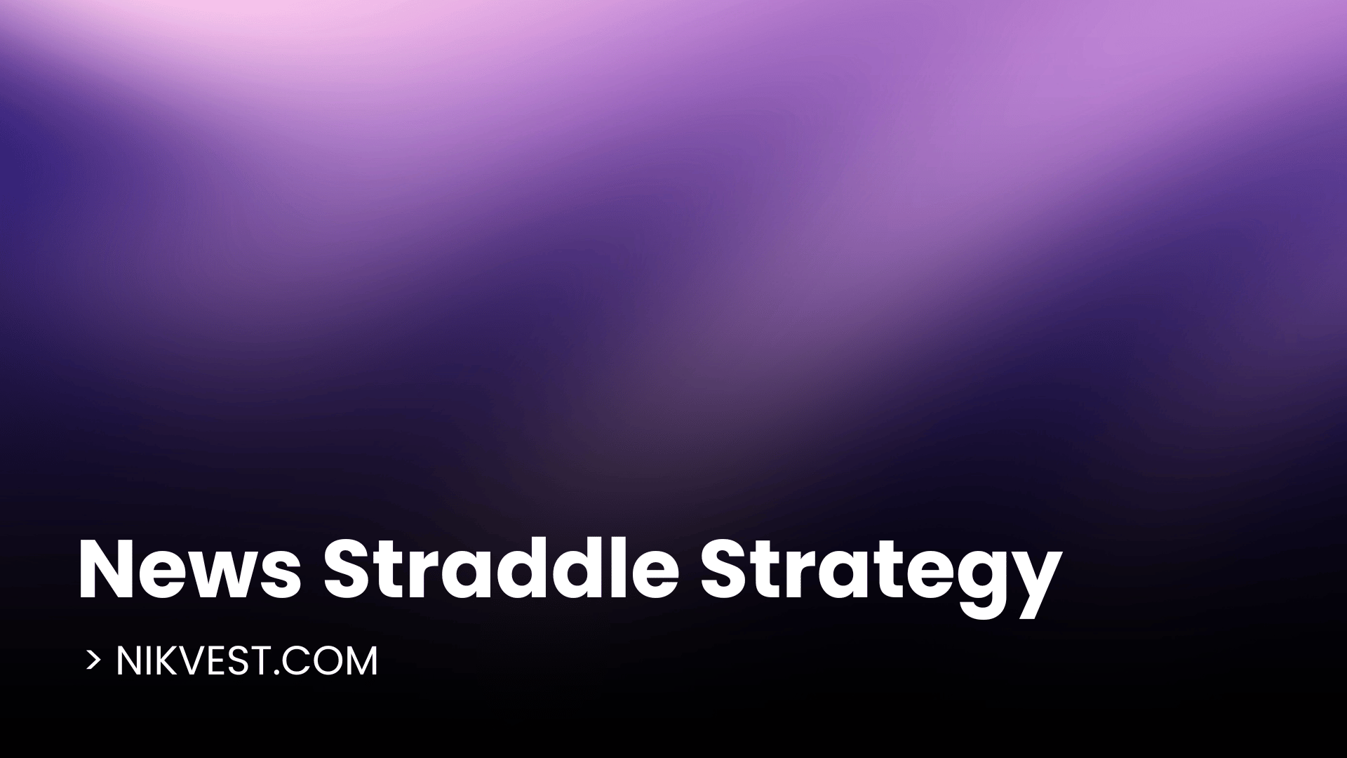 The Volatility Trap: Executing the Direction-Agnostic News Straddle